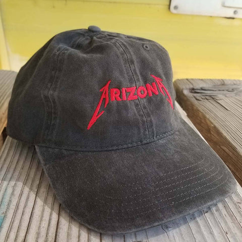Metal Arizona Washed Black Dad Hat