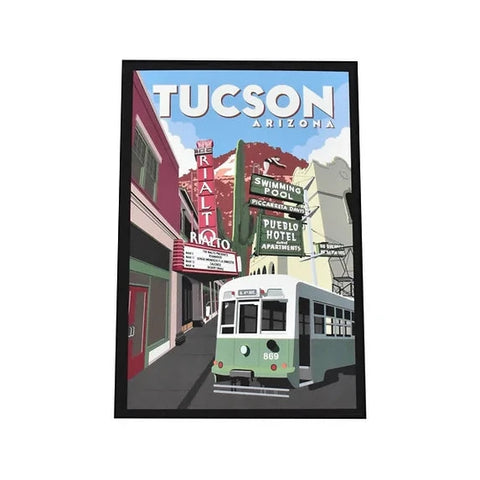 Rialto Theatre Tucson Retro Trek Postcard