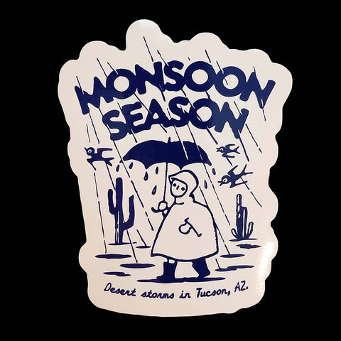 Monsoon Season Tucson Arizona Sticker