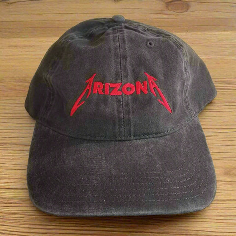 Metal Arizona Washed Black Dad Hat