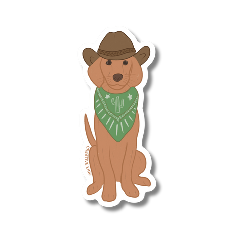 Deputy Dog Vinyl Sticker