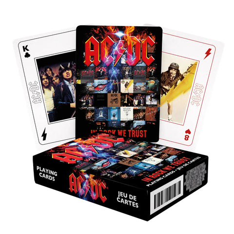 AC/DC Album Cover Playing Deck of Playing Cards