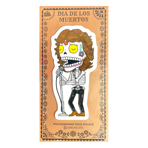 Jim Morrison Day of the Dead Musician Assorted Sticker