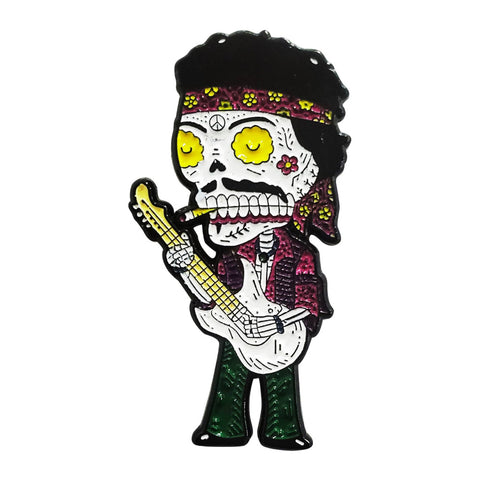 Jimi Hendrix Enamel Pin