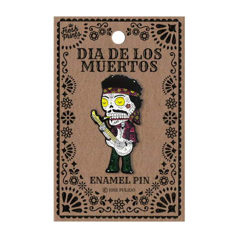 Jimi Hendrix Enamel Pin