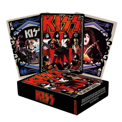 Kiss Album Cover Playing Cards