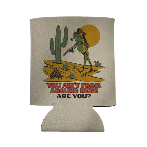 Toad Cowboy Koozie