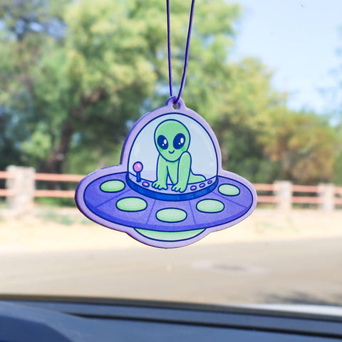 Mooning Alien Car Vehicle Scented Air Freshener