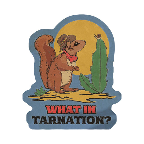 Squirrel Cowboy: What in Tarnation? Sticker